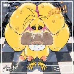 2025 all_fours animatronic areola artist_name ass avian balls beakless bear bib big_areola big_balls big_breasts big_butt big_nipples big_penis bird black_sclera blonde_hair blush blush_stickers bodily_fluids breasts camera_view cellulite chicken clothing cum cum_in_mouth cum_inside deep_throat disembodied_penis duo english_text eyelashes first_person_view five_nights_at_freddy's five_nights_at_freddy's_2 freddy_(fnaf) galliform gallus_(genus) genital_fluids genitals glowing glowing_eyes gynomorph hair head_tuft heart_symbol hi_res huge_balls huge_breasts huge_butt huge_cock huge_thighs humanoid_genitalia humanoid_penis hyper hyper_butt hyper_thighs intersex machine makeup male mammal moan musk musk_clouds narrowed_eyes nipples noseless onomatopoeia oral oral_penetration panties penetration penis phasianid pink_areola pink_clothing pink_nipples pink_panties pink_underwear precum robot rosy_cheeks running_makeup scottgames signature sound_effects spectatostudios text thick_thighs toy_chica_(fnaf) tuft underwear vein veiny_penis watermark white_eyes yellow_body