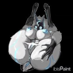 animated anus big_ass big_breasts big_nipples big_thighs furry furry_ass furry_female furry_only humanoid kindred lamb_(league_of_legends) lamp league_of_legends league_of_legends:_wild_rift massive_thighs monster_girl nidror pussy pussy_juice slap slapping_ass slapping_butt tagme video voluptuous_female white_hair white_skin