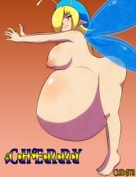 1girls 2020s 2025 2d 2d_(artwork) ambiguous_prey antennae belly belly_bulge big_belly big_belly_bulge big_breasts blonde_female blonde_hair blonde_hair_female breasts claraya fairy fairy_wings female female_pred hair_over_one_eye hat large_boobs large_breasts light-skinned_female light_skin looking_at_viewer naked naked_female nude nude_female nudity oral_vore red_eye red_eyes soft_vore vore vore_belly wings
