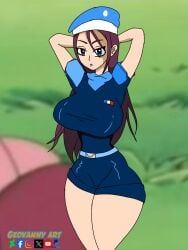 amélie ass digital_drawing_(artwork) frag frag_pro_shooter france geo_art99 nsfw police_uniform