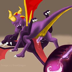 cum cynder dragon female internal male penis pussy spyro spyro_the_dragon video_games