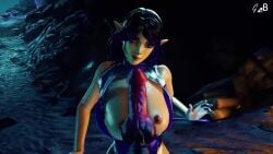 3d animated big_breasts big_penis cum cum_on_breasts dirty_talk drogoz_(paladins) femdom generalbutch jiggling_breasts night nude_female nude_male outside outside_sex paizuri paladins skye_(paladins) tagme talking_to_partner titjob video