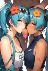 ai_generated cum cumshot female hatsune_miku hentai naked penis sex