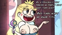 english_text huge_breasts star_butterfly star_vs_the_forces_of_evil text used