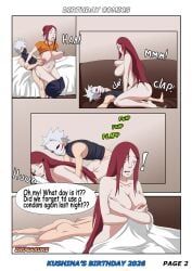 1boy1girl 2d 2d_(artwork) after_sex age_difference ambiguous_penetration anime boobs breasts cheating clothed_sex cowgirl_position embarrassed embarrassed_female erogakure hatake_kakashi kakashi_hatake kushina_uzumaki larger_female milf naruto naruto_(series) ntr older_female older_female_and_younger_male regret sex size_difference sleeping smaller_male straight straight_sex surprised surprised_expression uzumaki_kushina vaginal vaginal_sex