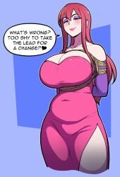 april_(jam-orbital) dress jam-orbital jessica_rabbit_(cosplay) makeup tied voluptuous_female