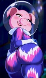 1female 1girl 1girls 2024 2024s 3:5 absurd_res absurdres anthro anthro_female anthrofied ass big_ass big_butt bubble_ass bubble_butt butt clothed clothing dat_ass dat_butt digital_art digital_drawing digital_drawing_(artwork) digital_media digital_media_(artwork) digital_painting digital_painting_(artwork) domestic_pig eyebrows eyelashes fat_ass fat_butt female female_anthro female_focus female_only furry furry_female green_eyes headgear headwear helmet hi_res huge_ass huge_butt illumination_entertainment large_ass large_butt looking_at_viewer looking_back looking_back_at_viewer mammal open_mouth pig pig_ears pig_girl pig_humanoid pig_nose pink_body pink_skin presenting presenting_hindquarters rosita_(sing) sing_(film) sing_(movie) sing_2 sing_2_(movie) skin_tight solo solo_female solo_focus space_helmet spacesuit suid suine suine_humanoid sus_(pig) teeth thick thick_ass thick_butt thick_thighs thighs tight_clothes tight_clothing tongue universal_pictures universal_studios wildblur