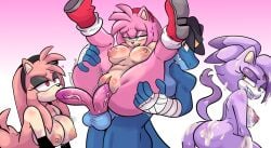 amy_rose big_breasts big_butt big_nipples big_thighs big_titties blaze_the_cat blowjob blue_fur character_request cum_in_body curvaceous curvaceous_female curvaceous_figure curvy curvy_figure curvy_hips erokuman04 nude nude_female oc penetration penis penis_in_pussy pink_fur pink_skin purple_body pussy sega sonic_(series) sonic_the_hedgehog_(series)