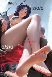 2girls ai_generated bathing bathroom black black_hair blonde_hair blue blue_hair blush breasts cleft collarbone completely double earrings embarrassed eyes facesitting facial female flower futanari gloves hair headdress indoors intersex irefkat irelia_xan jewelry katarina_du_couteau large league_of_legends lips long looking mouth nail nails navel nipples nude ornament parted partially polish pubic purple pussy raised red_hair shared shitting soap stomach tongue under viewer yellow_eyes