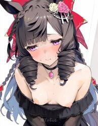 1girls ai_generated animal_ears anthropomorphization artist_request daiichi_ruby_(umamusume) eyes female hair legs skin tagme umamusume umamusume_pretty_derby young