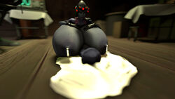 3d breast_expansion breast_hold breast_press cum cum_pool ejaculation excessive_cum futanari gigantic_breasts gigantic_penis huge_breasts huge_cock intersex lactation overwatch penis_growth source_filmmaker veiny_penis widowmaker zccblp