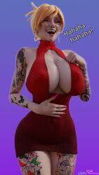 1girls 3d big_ass big_breasts big_thighs breasts breasts_bigger_than_head bust busty curvaceous curvy curvy_figure female hips huge_ass huge_breasts large_ass large_breasts light-skinned_female light_skin mature mature_female monique_(ninfanocturna) ninfanocturna original original_character slim_waist tattoo tattoos thick thick_hips thick_legs thick_thighs thighs voluptuous voluptuous_female waist wide_hips