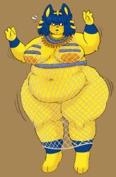 ankha from animal crossing by mexifurfoof
