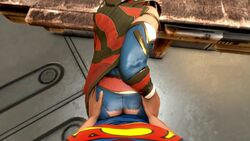 3d 3d_(artwork) animated blonde_hair blue_eyes dc dc_comics doggy_style donkboy injustice_2 kara_danvers kara_zor-el large_ass no_sound pov sex supergirl supergirl_(injustice) superman_(series) tagme vaginal_penetration video