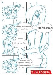 doujin female human manga_page parasoul sisters skullgirls spanish spanish_dialogue spanish_text umbrella_(skullgirls) video_games wip zerohe_art_blue