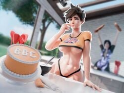 big_ass cake curvy female_only rhywlad slutty_outfit tagme thick thong toned tracer underboob wide_hips