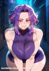 ai_generated bending_over big_breasts big_breasts boku_no_hero_academia breasts_bigger_than_head busty commission curvaceous female huge_breasts kaina_tsutsumi lady_nagant large_breasts my_hero_academia night nighttime patreon patreon_url patreon_username public sinderellaart tease teasing thick thick_legs thick_thighs voluptuous voluptuous_female