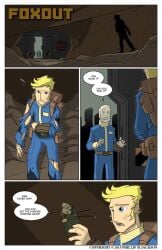 anthro comic fallout female furry human_on_anthro jollyjack male tagme vault_boy