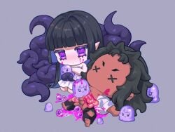 1boy 1boy1girl 1girls buttplug buttplug_in_ass buttplug_in_male buttplug_insertion chibi chibi_style dead dead_eyes death demon demon_boy demon_girl demon_horns demon_humanoid demon_slayer disembowelment dominant dominant_male domination ear_piercing earrings female female_focus genital_piercing gore guro guts hantengu horny horny_female horny_male japanese japanese_clothes japanese_clothing japanese_female japanese_male karaku kimetsu_gakuen kimetsu_no_yaiba limp limp_penis long_bangs long_hair long_hair_female long_hair_male male male_death male_focus male_penetrating muscles muscular muscular_female muscular_male pale-skinned_female pale_skin penis_piercing piercing pink_blood pointy_ears purple_eyes qwq68782385 sakurada_yui school_uniform schoolboy schoolgirl sharp_teeth submissive submissive_female submissive_male tan-skinned_male tan_skin tentacle tentacle_monster tentacle_on_male tentacles_everywhere tentacles_on_male upper_moon x_eyes yui_(qwq68782385)