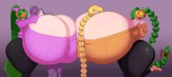 big_breasts breasts cassie_(theycallhimcake) cleavage female huge_breasts hyper_breasts moimoikha original_character thick_thighs venai_(momoikha) wide_hips