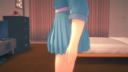 crossdressing femboy skirt skirt_boner skirt_bulge trap