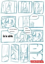 doujin female human manga_page parasoul sisters skullgirls spanish spanish_dialogue spanish_text umbrella_(skullgirls) video_games wip zerohe_art_blue