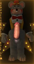 1boy 2024 anthro anthropomorphic big_penis boner chuck_e_cheese chuck_e_cheese_(franchise) cute furry gemmyisgood horny male male_only mouse rat roblox rodent tagme tuxedo veiny_cock veiny_penis