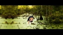 anaconda_(song) animated ass big_breasts blush chibi collegehumor dark-skinned_female educational jean_shorts jiggling_breasts mating nicki_minaj ripped_clothing snake spread_legs tagme thick_thighs video