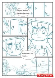 doujin female human manga_page moaning skullgirls spanish spanish_dialogue spanish_text umbrella_(skullgirls) video_games wip zerohe_art_blue