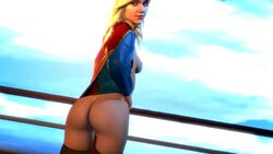 1girls 3d animated ass ass_shake backboob blonde blonde_hair blue_eyes bottomless breasts butt dat_ass dc dc_comics female female_only injustice_2 kara_zor-el long_hair nipples no_bra no_panties no_sound no_underwear solo spoks supergirl superheroine superman_(series) tagme video