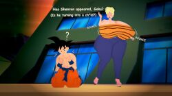 3d big big_ass big_breasts bulma bulma_(dragon_ball) bulma_briefs dragon_ball goku launch lunch_(dragon_ball) panchy panchy_(dragon_ball) panchy_briefs son_goku