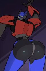 1boy animated ass big_ass big_butt blue_eyes butt fat_ass fat_butt huge_ass huge_butt leaning_on_wall looking_back male male_only no_sound optimus_prime robot robot-seagull shaking_ass shaking_butt solo tagme thick_ass thick_butt transformers transformers_prime twerking video