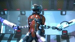 3d alien_humanoid animated no_sound rape tagme valkyr_(warframe) video warframe wattchewant