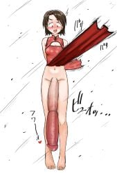 1futa chinese_clothes chinese_dress embarrassed_futa futanari huge_cock hyper hyper_penis penis_longer_than_knee ppopopere solo_futa tagme wind