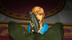 3d big_penis boner breath_of_the_wild cock_worship erection femboy ganondorf gay hand_on_penis hyrule_warriors licking_penis link link_(breath_of_the_wild) link_(hyrule_warriors) looking_at_viewer male male_only official_alternate_costume onyx1886 oral penis penis_lick penis_worship the_legend_of_zelda yaoi