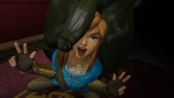 3d big_penis boner breath_of_the_wild cock_worship double_v erection femboy ganondorf gay imminent_oral link looking_at_viewer male male_only onyx1886 open_mouth oral penis_on_face penis_worship the_legend_of_zelda tongue_out v yaoi