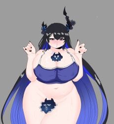 1girls big_breasts hololive huge_breasts paulozadias peagade thick_thighs virtual_youtuber voluptuous