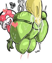 piranha plant from mario (series) by nema