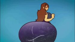 1girls animated ass_bigger_than_body ass_bigger_than_head ass_bigger_than_torso butt_expansion colossal_ass giantess growth hyper hyper_ass looking_back slapping_own_ass solo_female tagme thaddeusmcboosh