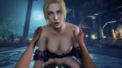 1boy 1boy1girl 1girls 3d almost_naked animated areolae blonde_female blonde_hair blue_eyes cowgirl_position dojo female light-skinned_male light_skin male male_pov mishima_dojo mp4 nina_williams pale-skinned_female pale_skin pov sex sound stoneddude straight tagme tekken tekken_7 vaginal_penetration video virt-a-mate virtamate