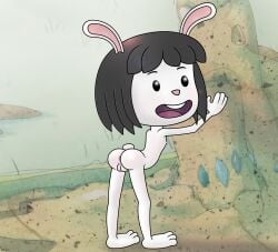 elinor_rabbit elinor_wonders_why female female_only flat_chest furry helix naked_female pussy rabbit showing_pussy young
