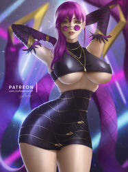 evelynn from k/da series by lolliedrop