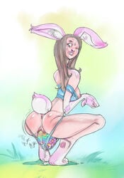 1girls animal_humanoid april april_strongarm areola ass birth birthing blocked_birth blocked_egg breasts clothing confusion curvy easter egg egg_laying erect_nipples feet female female_only hare hi_res holidays humanoid lagomorph lagomorph_humanoid large_ass large_breasts leporid leporid_humanoid mamabliss mammal mammal_humanoid nipples panties paws pussy rabbit_humanoid sagging_clothing scared solo spreading tail underwear vaginal_penetration