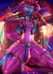 absurd_res anal anal_bead_pull anal_beads anal_beads_in_ass anal_sex anthro ass avian belly_dancer belly_dancing big_butt bird bodily_fluids bubble_butt buttplug demon_owl dripping foreskin genital_fluids genitals glistening glistening_body glistening_butt glowing glowing_eyes goetia gold_(metal) gold_jewelry hazbin_hotel hellaverse helluva_boss hi_res huge_butt hyper hyper_butt ichimoral inviting jewelry looking_pleasured male musk musk_clouds object_in_ass owl penetration penis plug_(sex_toy) precum precum_drip sex_toy sex_toy_in_ass sex_toy_insertion solo solo_focus sweat sweaty_body sweaty_butt sweaty_legs teasing thick_thighs