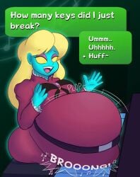 big_belly ghost melody_pianissima rose-vore