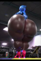 ass_expansion big_ass big_breasts breasts bubble_butt female haydee huge_ass huge_breasts hyper_ass qzk_forte tagme thick_thighs video wide_hips