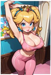 princess peach from mario (series)