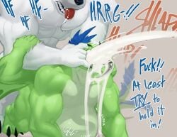 2boys abs alien all_the_way_through bara big_dom big_dom_small_sub canid canine canis cum cum_drip cum_from_mouth cum_from_nose cum_in_ass cum_inside doggy_style doggy_style_position doggy_style_sex doggystyle_position domestic_dog dominant dominant_male domination drool drooling fingers_in_mouth fucked_from_behind fucked_into_submission fucked_senseless fucked_silly gay hand_on_head holding male muscles muscular muscular_male pants_around_legs pants_around_one_leg pants_around_thighs pants_down pants_pulled_down pecs penetration pinned saliva shenanart size_difference size_play speech stomach_bulge stomach_deformation thick_thighs thighs tongue tongue_out yaoi