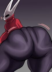 1girls ass ass_clapping ass_focus bent_over big_ass black_body bottom_heavy bubble_butt charge_sol clapping_cheeks cloak fat_ass female female_only hollow_knight hollow_knight:_silksong hornet_(hollow_knight) huge_ass large_ass looking_at_viewer looking_back mask massive_ass png rippling_ass showing_off showing_off_ass solo thick_ass thick_thighs twerking wide_hips