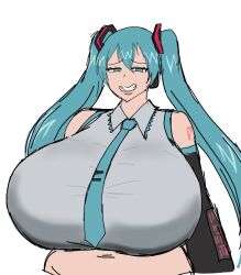 hatsune miku from vocaloid by momiji (artist)